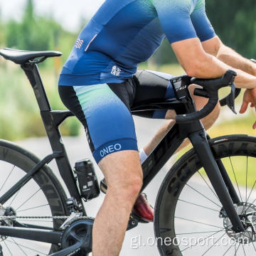 Pantalóns curtos de ciclismo masculino